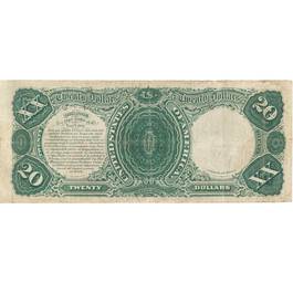 the last 20 dollar united states note LLT b Note