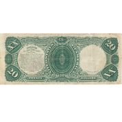 the last 20 dollar united states note LLT b Note