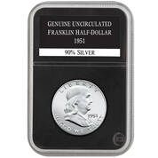 uncirculated franklin silver half dollar collection UFH a Main
