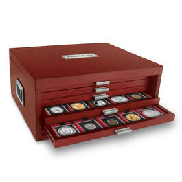Barber Silver Dime Chest CTT 208 a chest