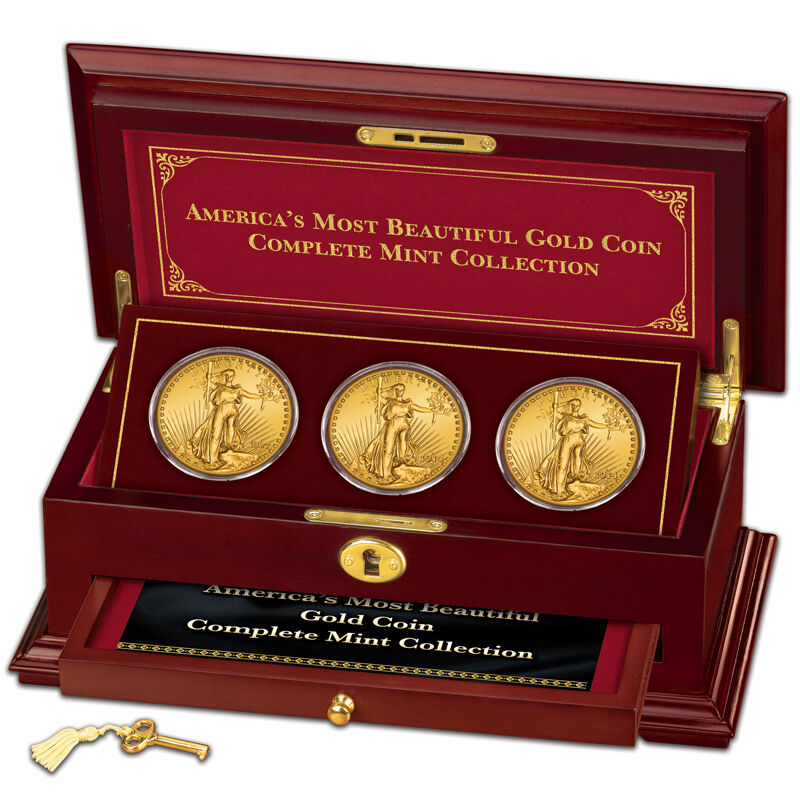 America's Most Beautiful Gold Coin Complete Mint Collection