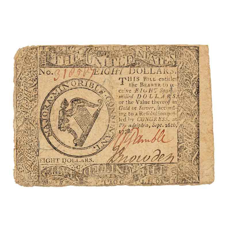 Americas Earliest Paper Currency CNT 4
