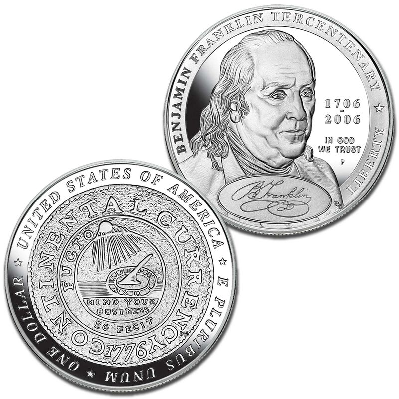 founding fathers silver commemorative coins FFC b Coin