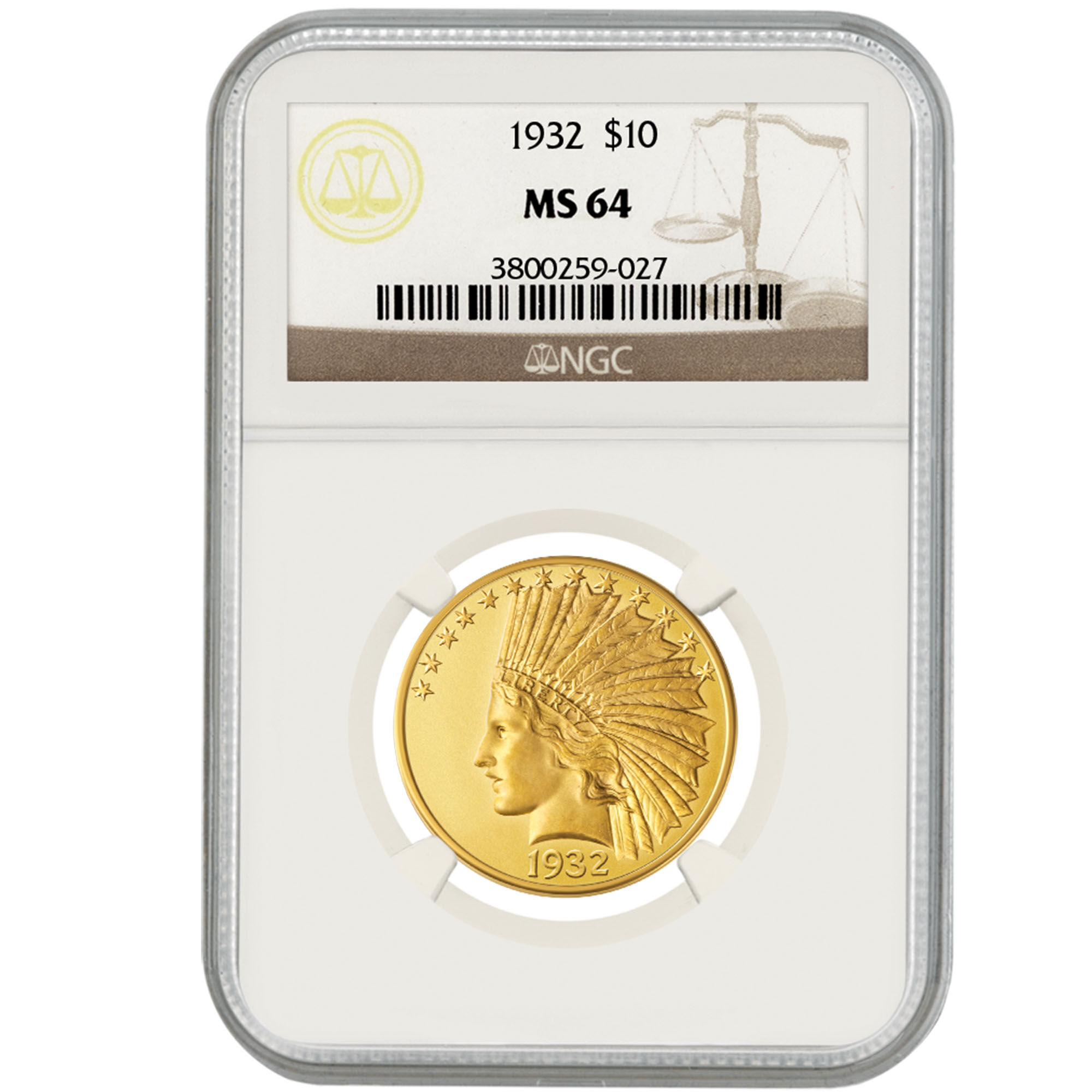 $10 Liberty Gold - About Uncirculated Quality