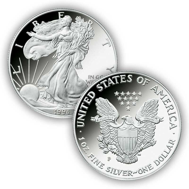 The Philadelphia Mint Proof American Eagle Silver Dollars