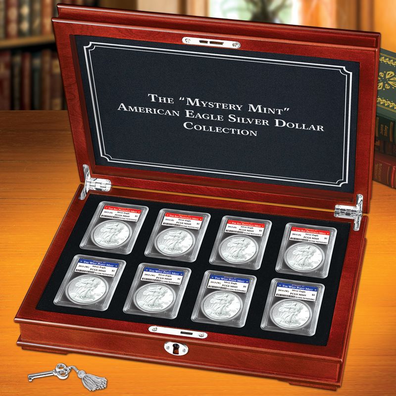 The Mystery Mint American Eagle Silver Dollar Collection SEB 9