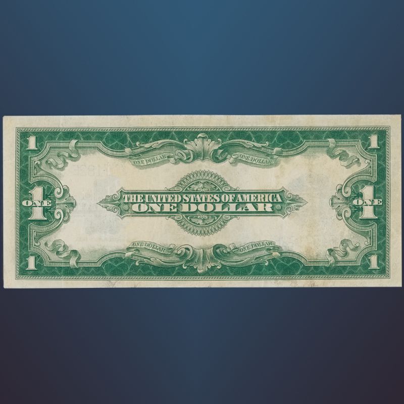 The Last Large Size One Dollar Silver Certificate LLS 2