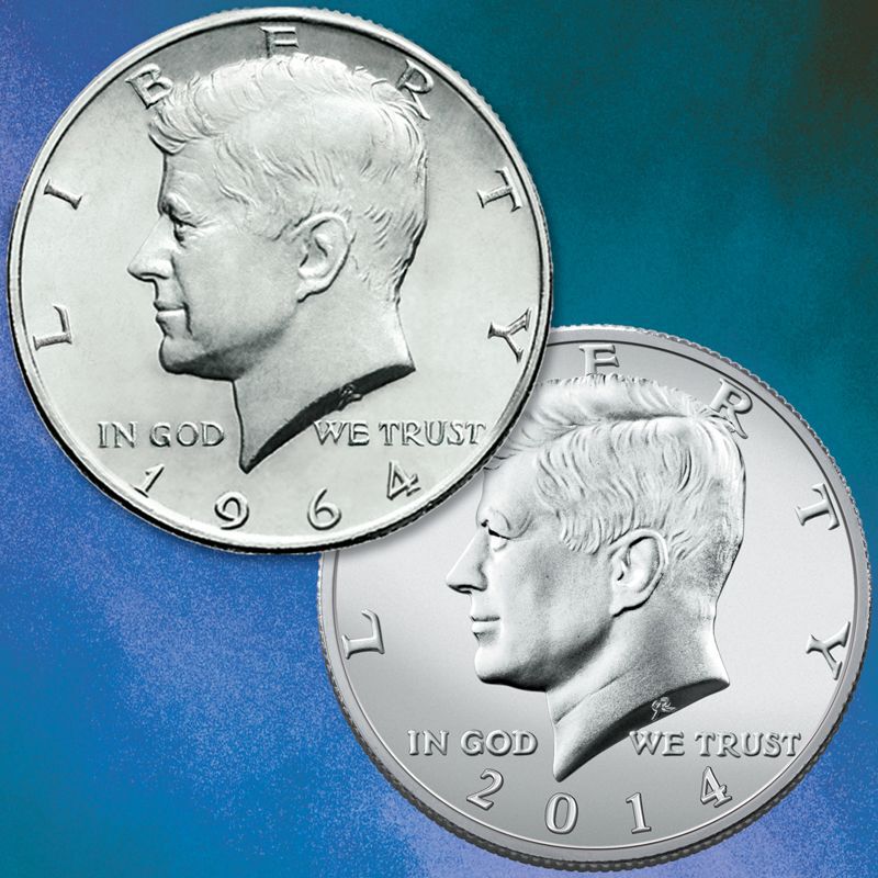 The John F Kennedy Uncirculated US Half Dollar Collection JK2 1