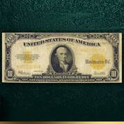 Americas Only Large Size 10 Gold Certificate LGC 1