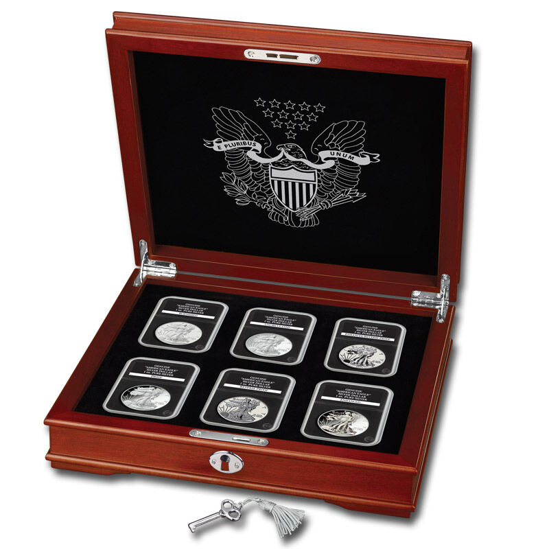 The Complete American Eagle Silver Dollar Limited Edition Set SER 4