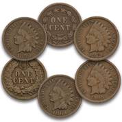 The Deluxe US Indian Head Penny Collection IP5 1