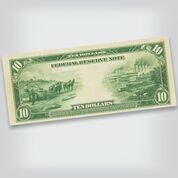 Last Large Size Federal Reserve Notes FRL 1