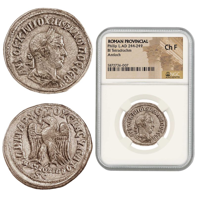 ancient roman antioch coin collection ARA b Coin