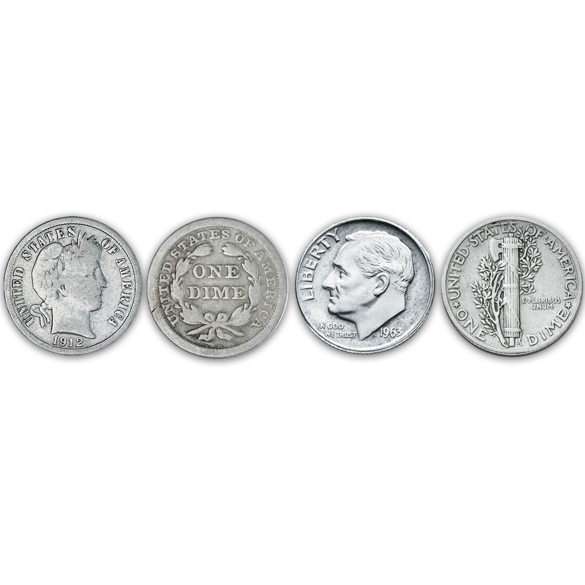 us silver dimes DMH c Coin