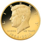The John F Kennedy Gold Coin GKA 1
