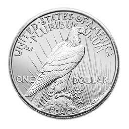 uncirculated peace silver dollar 100th anniversary PCN b coin