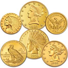 choice uncirculated historic us gold coin collection GLI d Coins