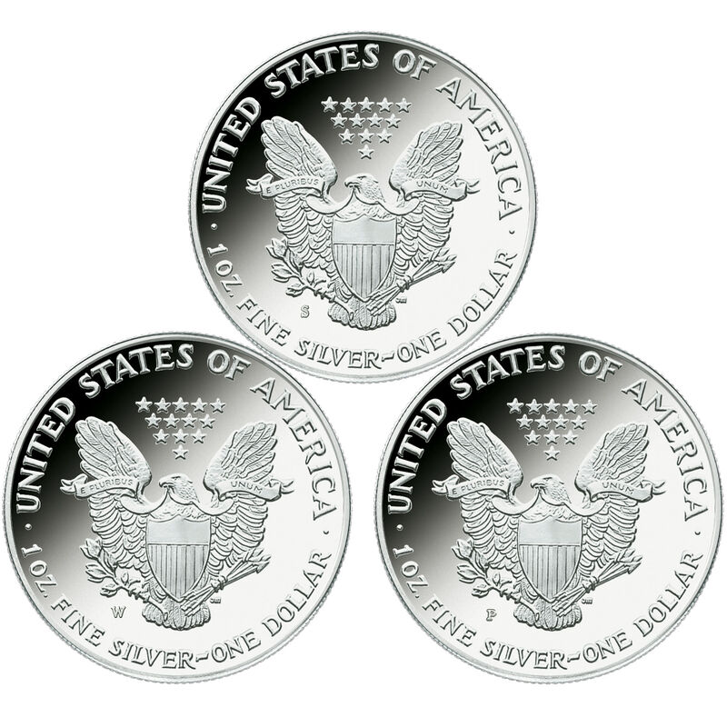 The Complete Original-Design Proof Silver Eagle Dollar Collection