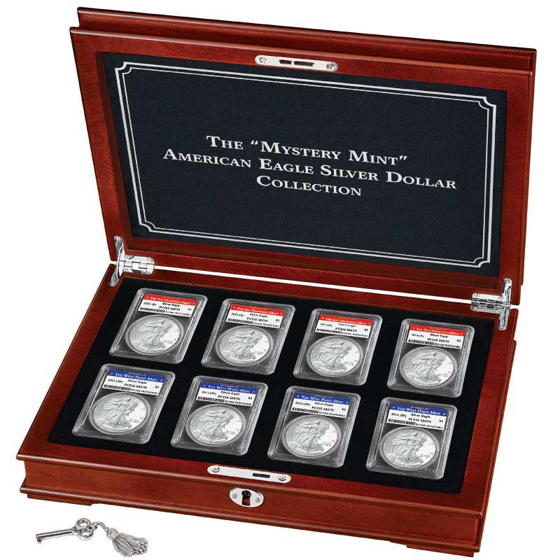 The Mystery Mint American Eagle Silver Dollar Collection SEM 4