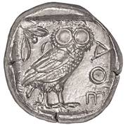 The Famous Athenian Owl Ancient Greek Silver Coin AGO 2