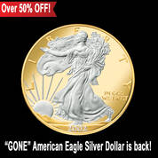 platinum gold highlighted american eagle discount PG2 b Coin