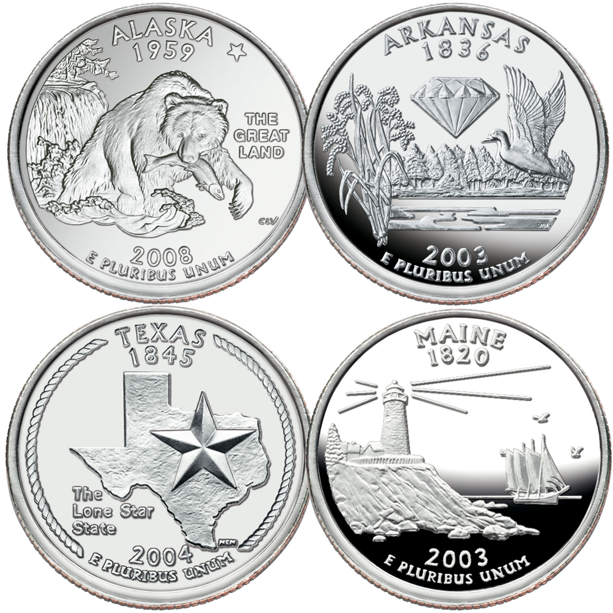 complete us statehood quarters collection SAL c Coins