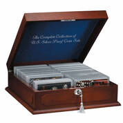 Display Chest With 40 Silver Proof Set Slots 143 1