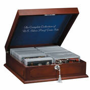 Display Chest With 40 Silver Proof Set Slots 143 1