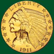 The 5 Indian Head Gold Coin Mint Collection G5M 1