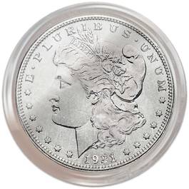 complete morgan peace silver dollars PM5 c Capsule