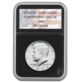 john f kennedy silver half dollar KSB d Capsule