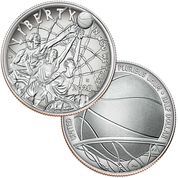 americas first enhanced uncirculated curved coin BEP a Main