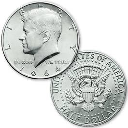 john f kennedy uncirculated half dollar centennial KH3 a Main