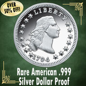 proof replicas of most sought after us silver dollars SR2 a Main