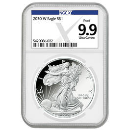 complete 2020 american eagle ngcx silver dollar set AEX d Slab