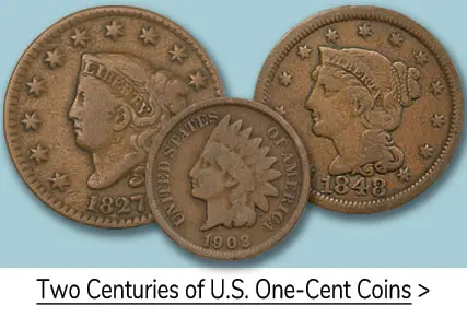 Two Centuries of U.S. One-Cent Coins