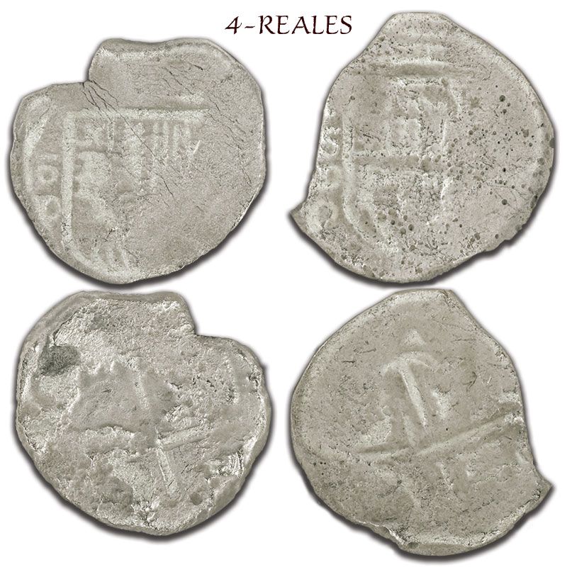 The 1622 Royal Treasure Silver Shipwreck Coins SSJ 1