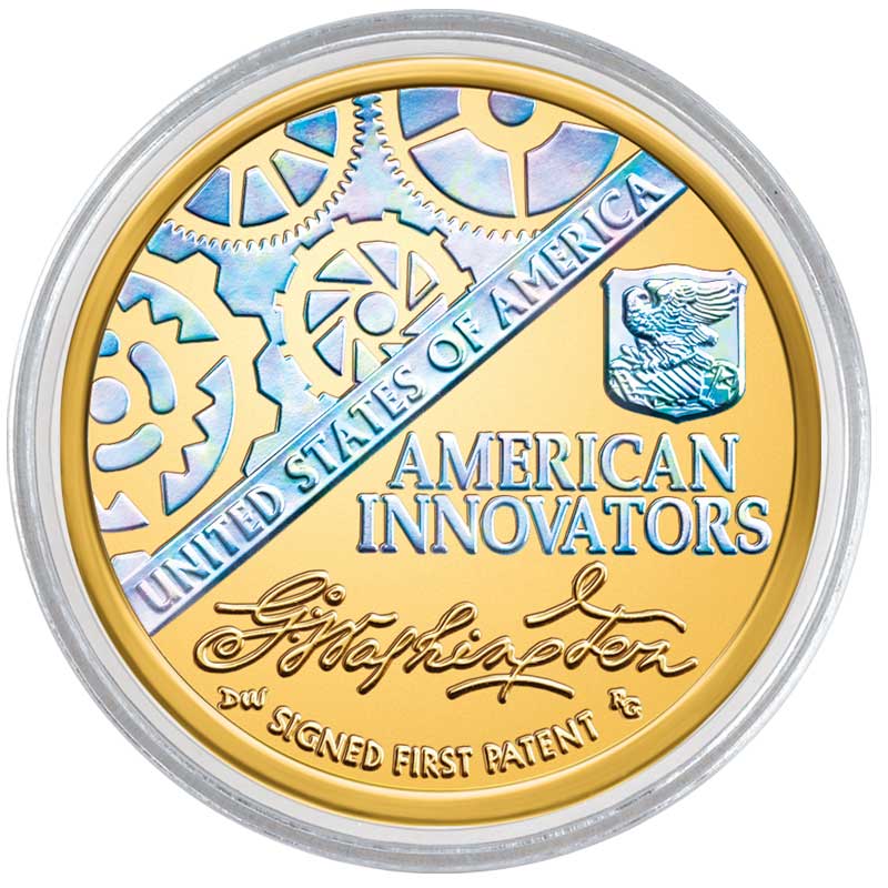 Holographic American Innovation Dollar Coins INH 1
