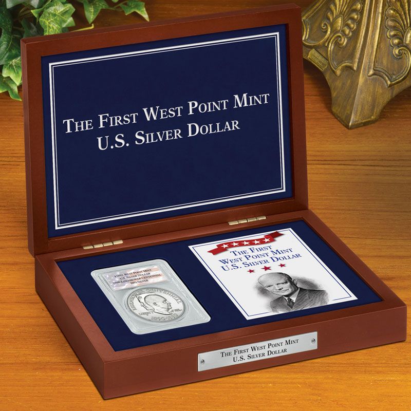 The First West Point Mint US Silver Dollar SDW 1