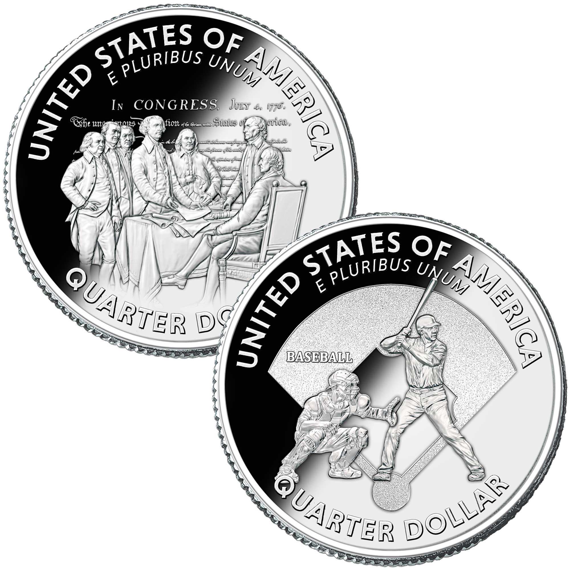 celebrating america silver proof quarter collection CQS a Main