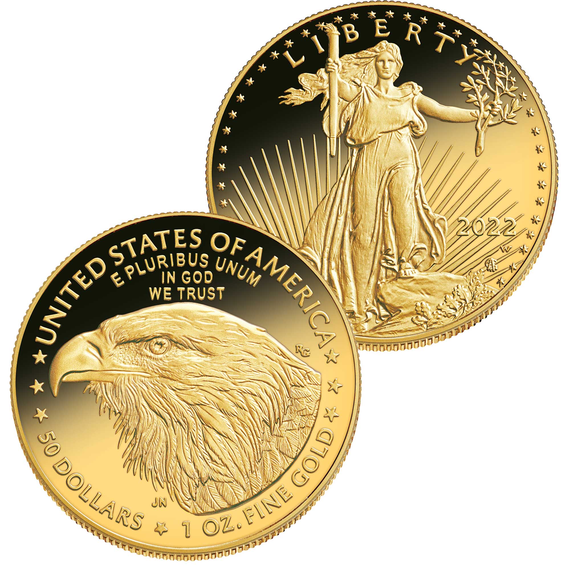 The 2022 Early Issue Proof U.S. Gold Coins