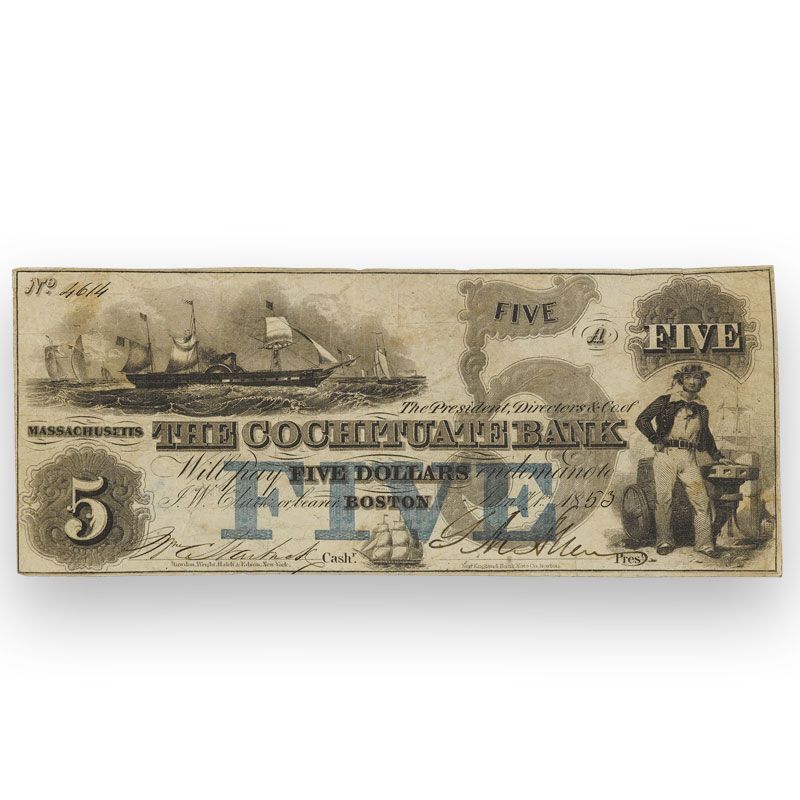 19th Century Obsolete Currency OCB 1