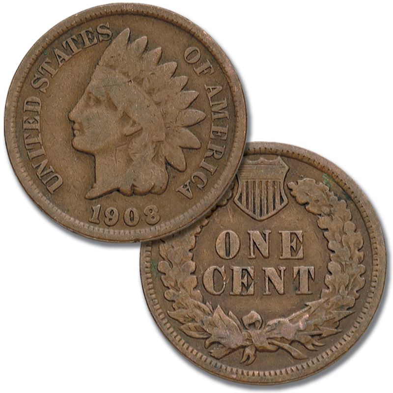 Two Centuries of US One Cent Coins TCP 1
