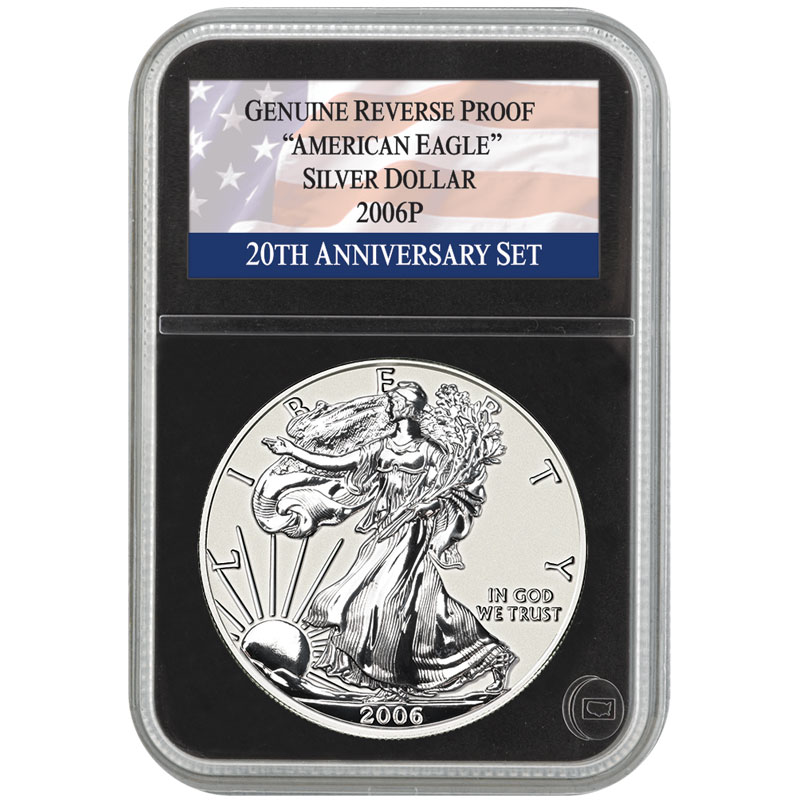 The American Eagle Silver Dollar 20th Anniversary Set ETA 1
