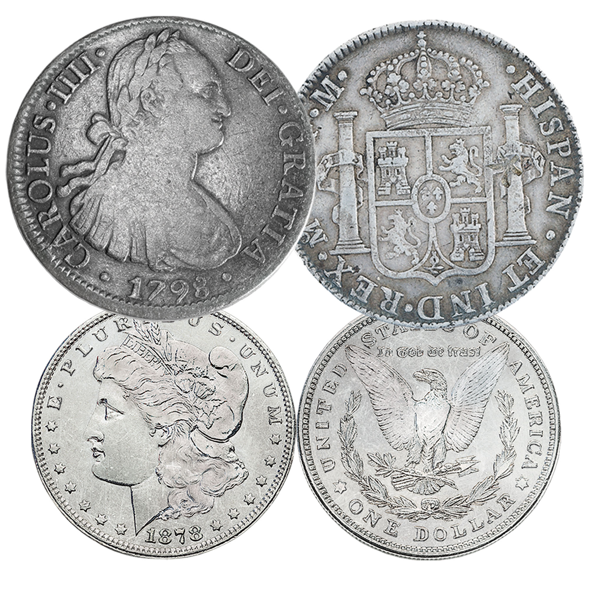 特価 Centuries Four of Dollars Silver America's 貨幣