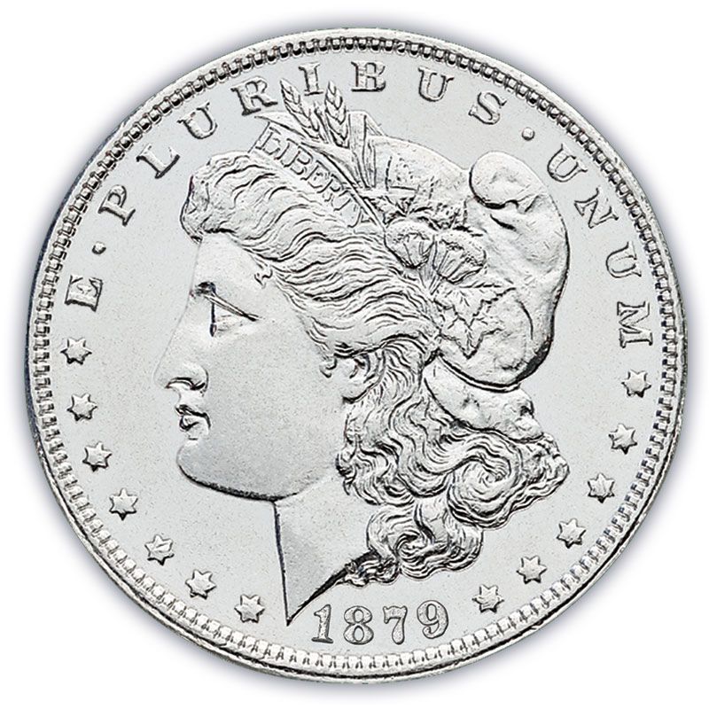 4 Decade Set of Uncirc New Orleans Mint Morgan Silver Dollars MOU 1