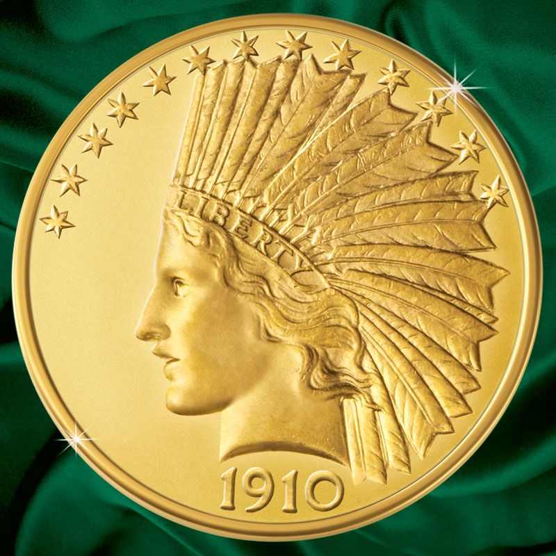 The Uncirculated 10 Indian Head Gold COin GIE 1